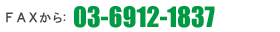 FAX����F03-6912-1837